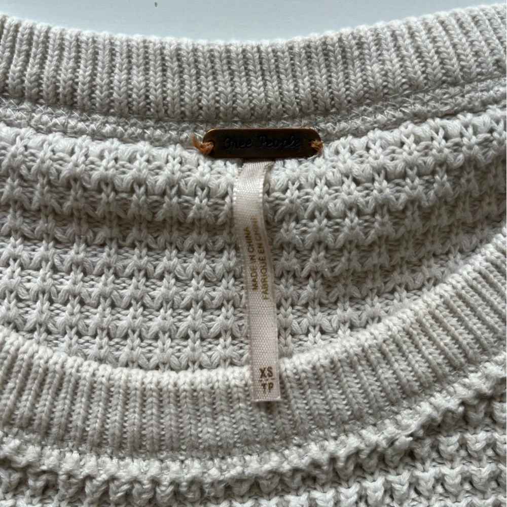 Free people sunrise sunset cold shoulder knit sweater